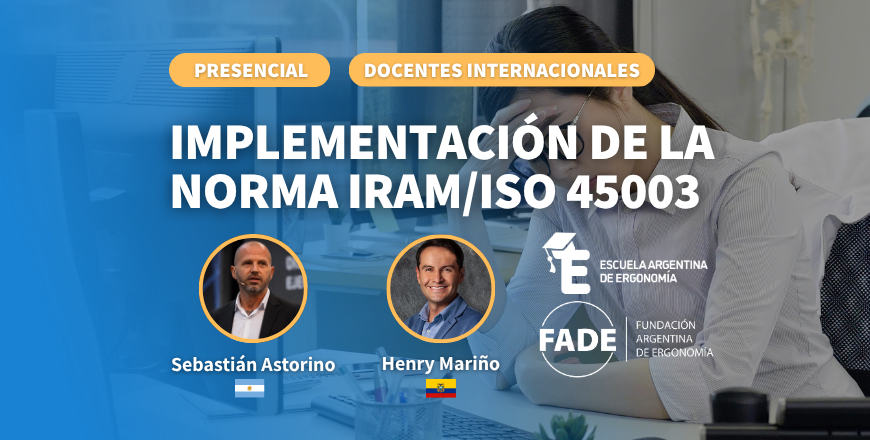 implementación de la norma iram iso 45003