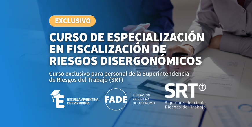 Curso de Especialización en Fiscalización de Riesgos Disergonómicos